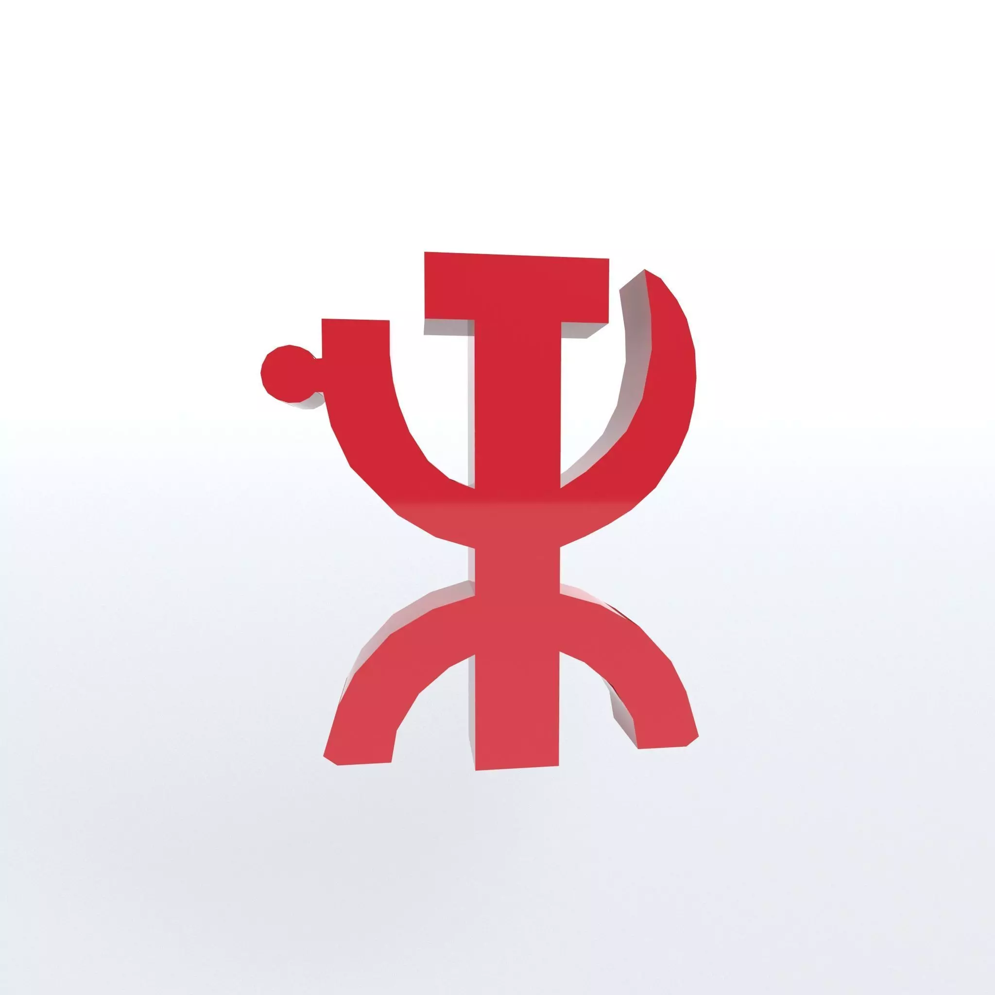 CTR Logo v1 008 Free low-poly 3D model_0