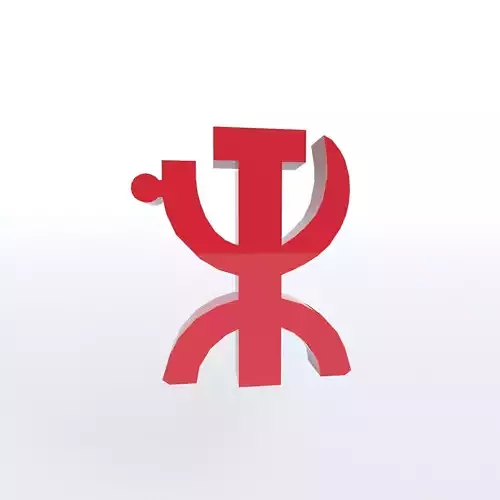 CTR Logo v1 008 Free low-poly 3D model