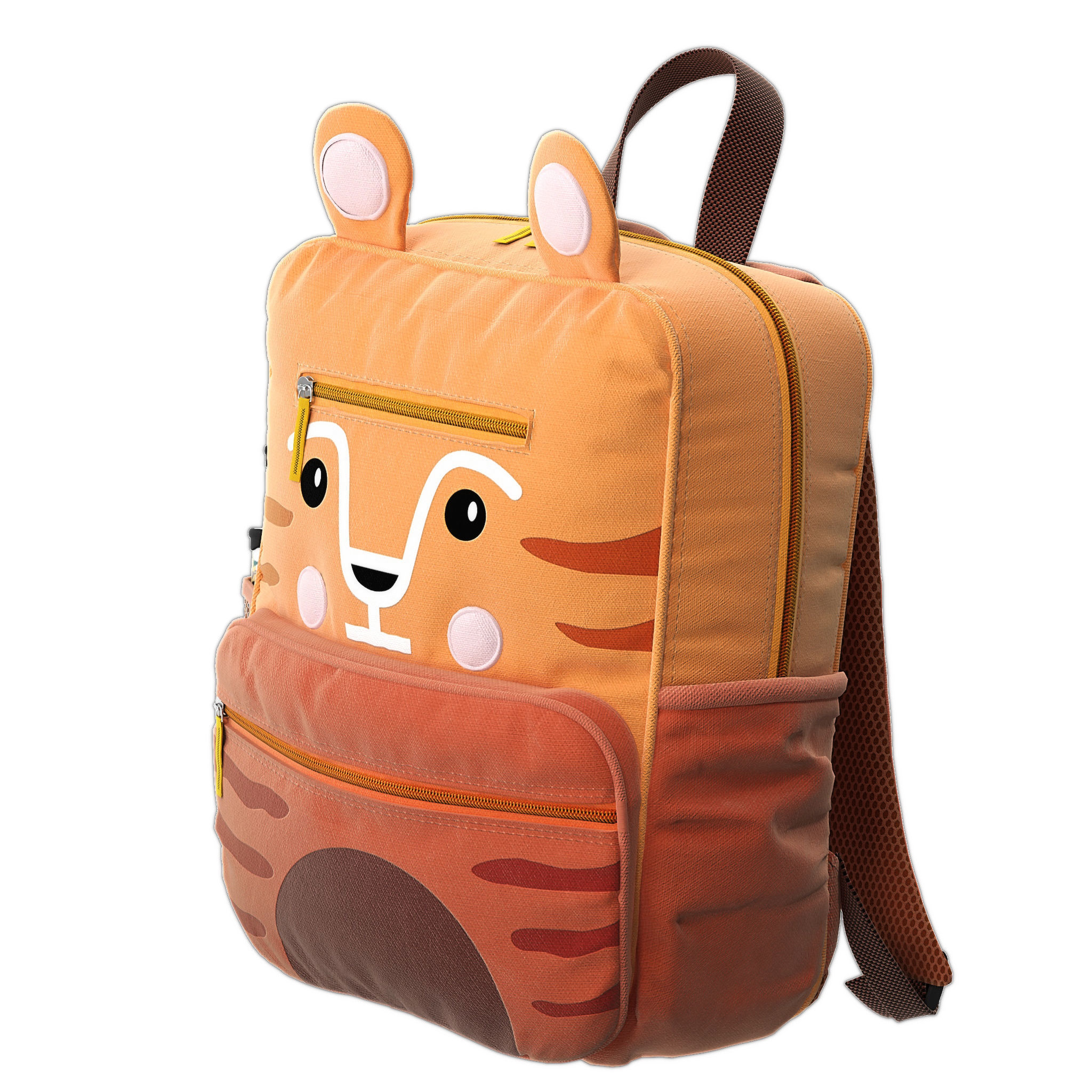 Tiger and Dragon Bagpack by Crate and Barrel 3D model_6