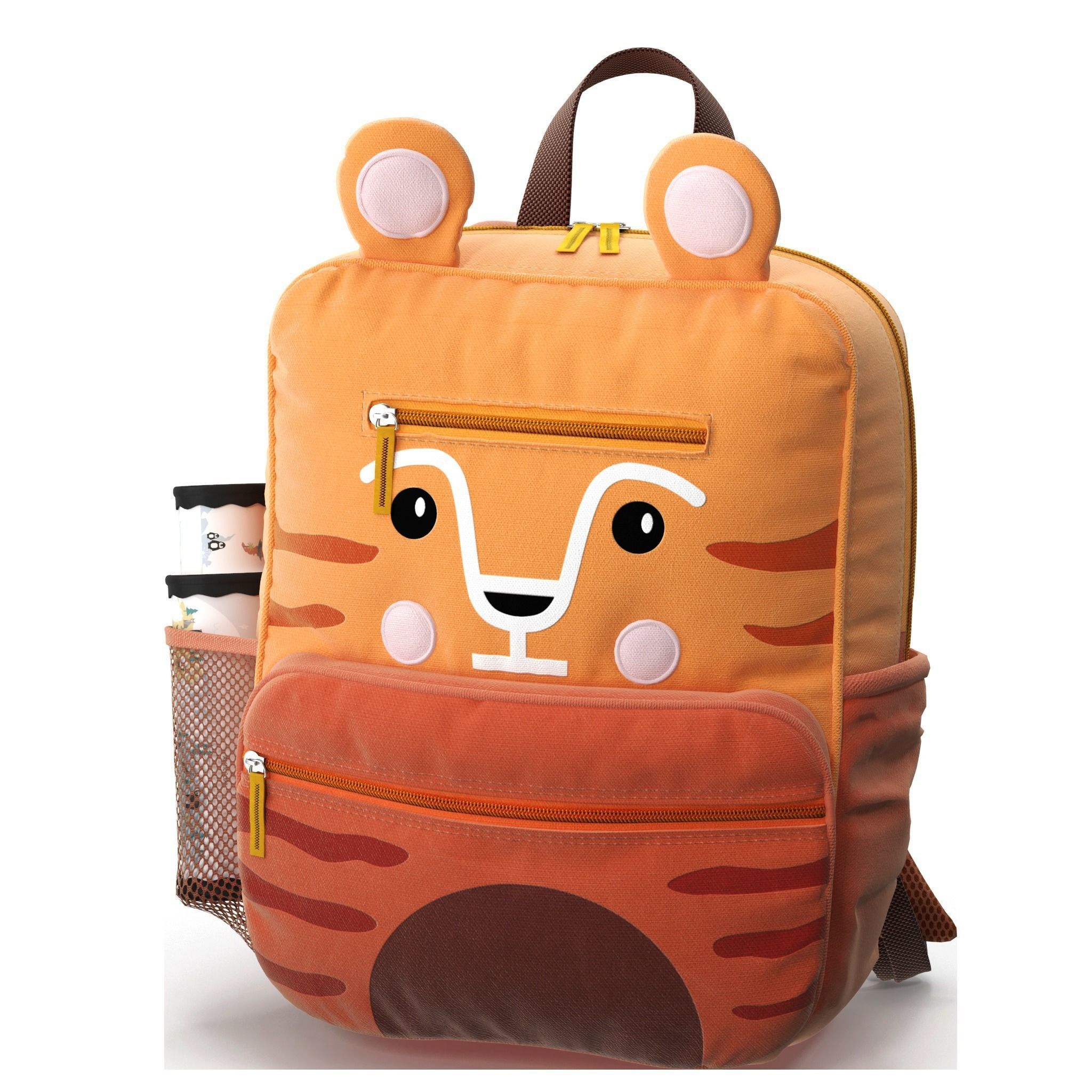 Tiger and Dragon Bagpack by Crate and Barrel 3D model_2