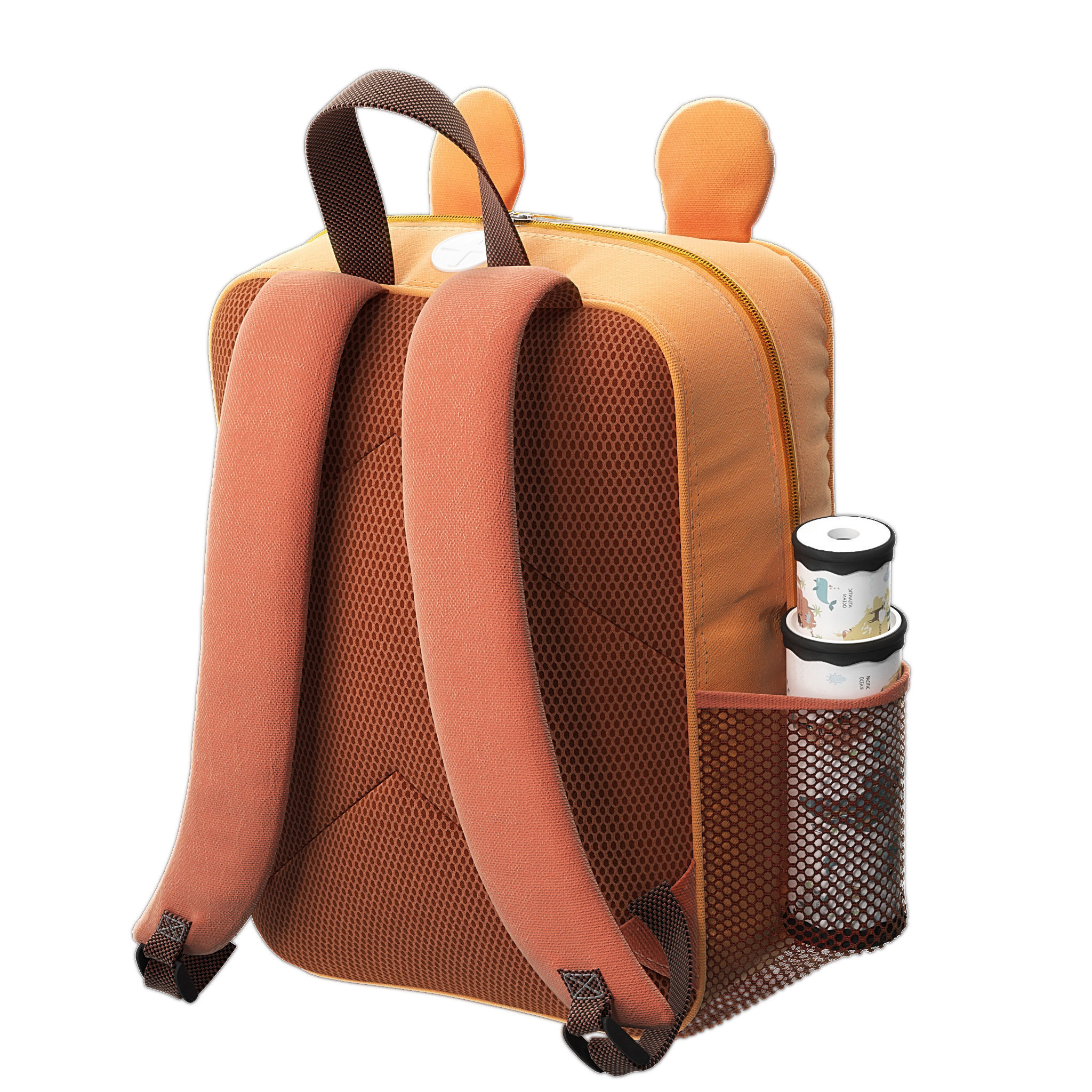 Tiger and Dragon Bagpack by Crate and Barrel 3D model_7