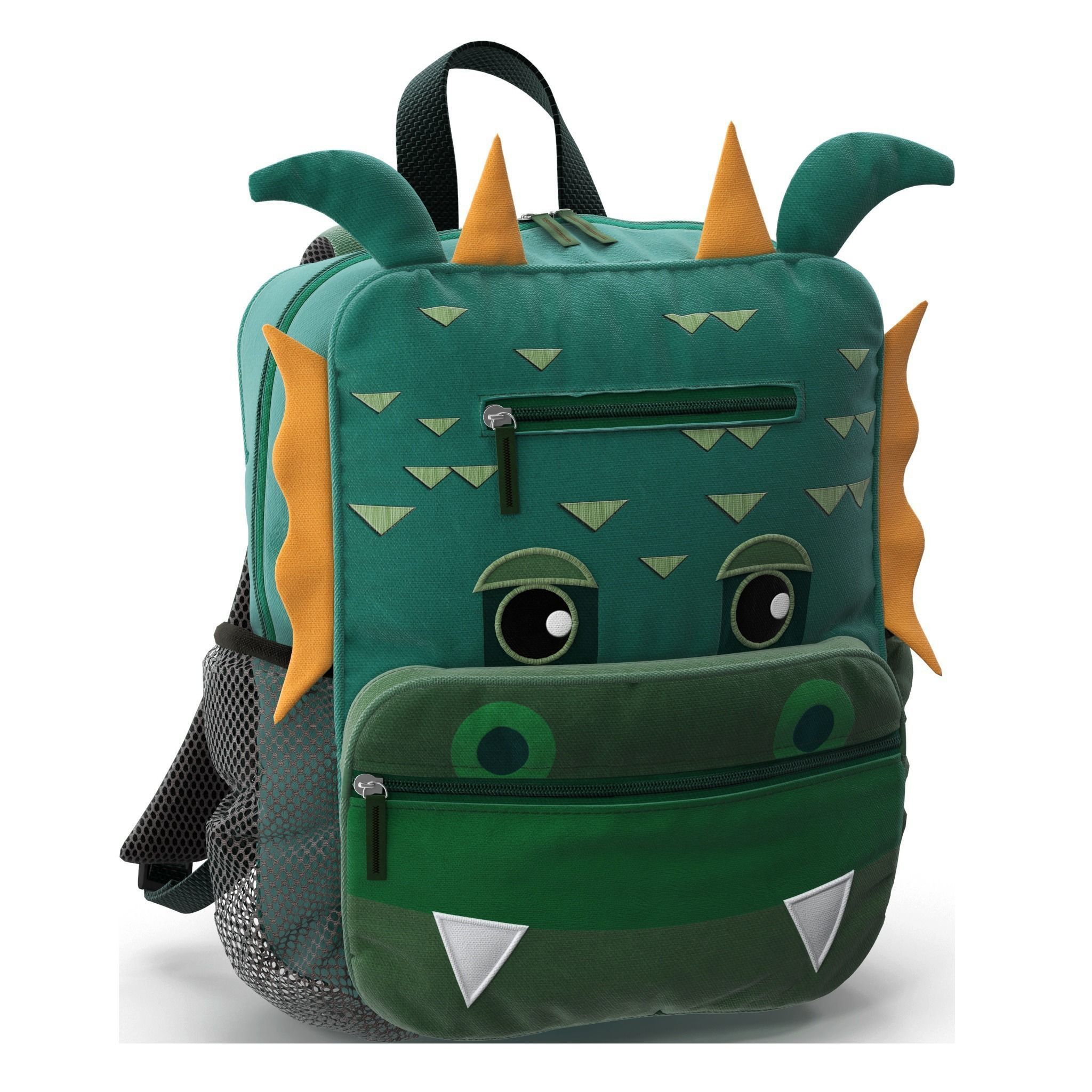 Tiger and Dragon Bagpack by Crate and Barrel 3D model_4