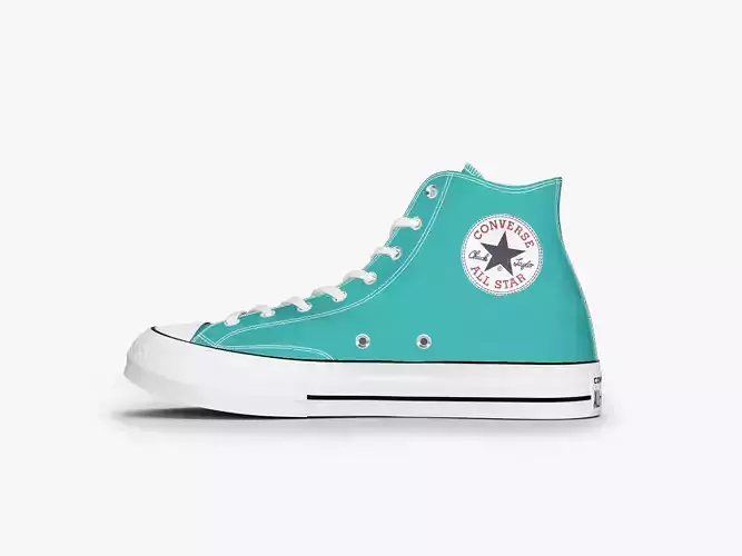 converse all stars high cyan
