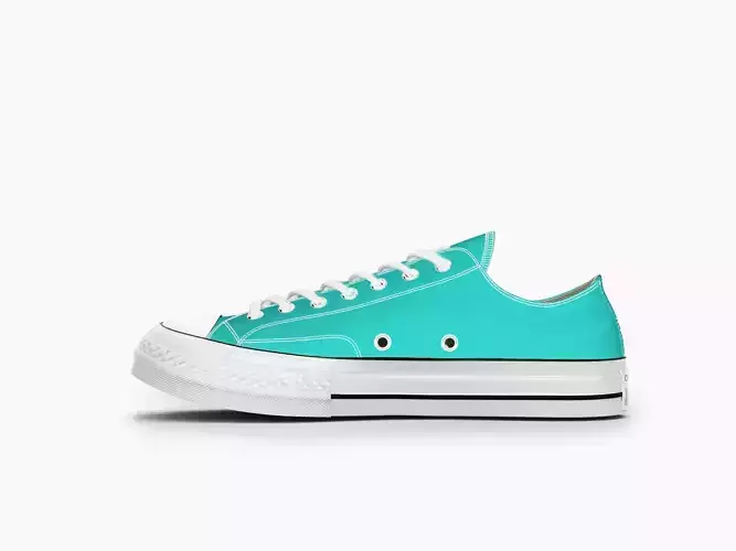 converse all stars low cyan
