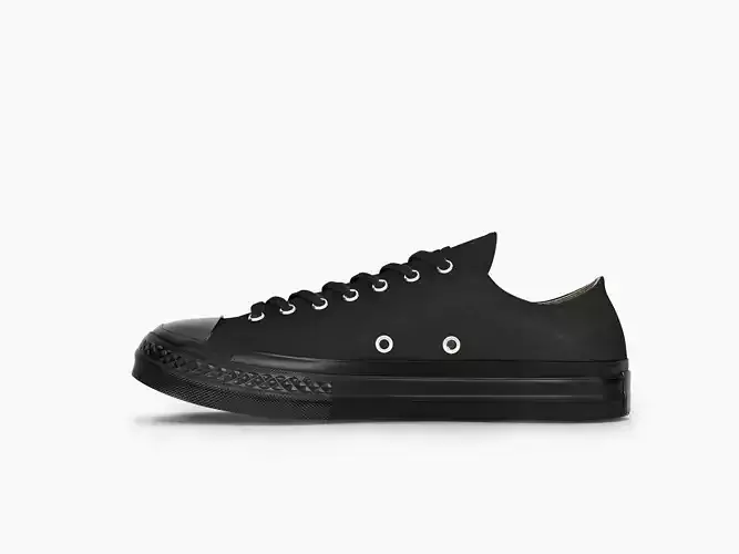 converse all stars low full black