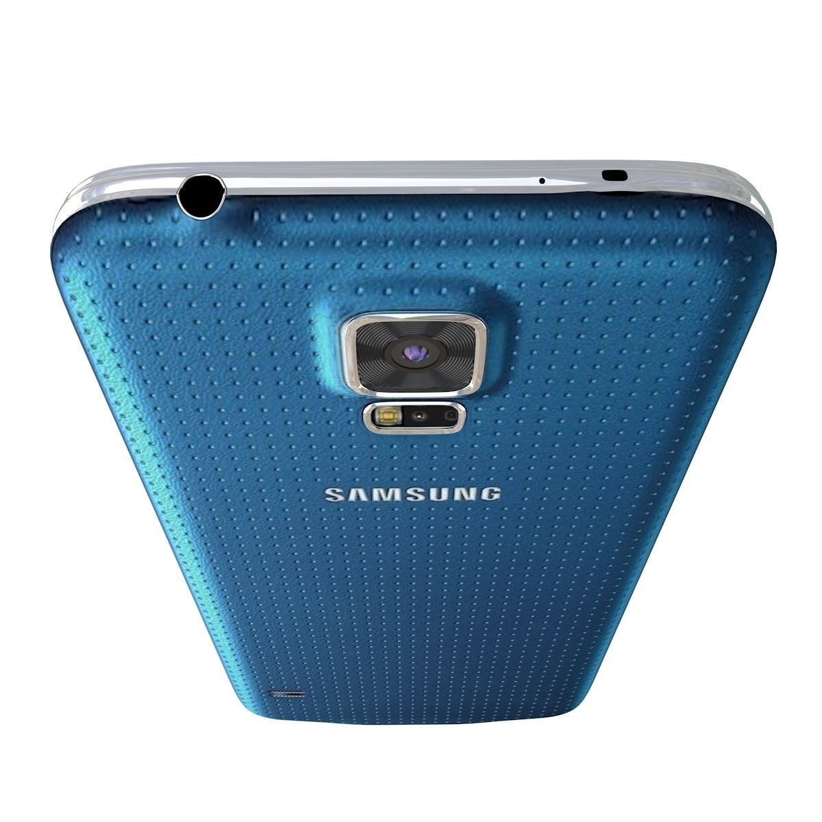 Samsung Galaxy S5 Blue 3D model_8