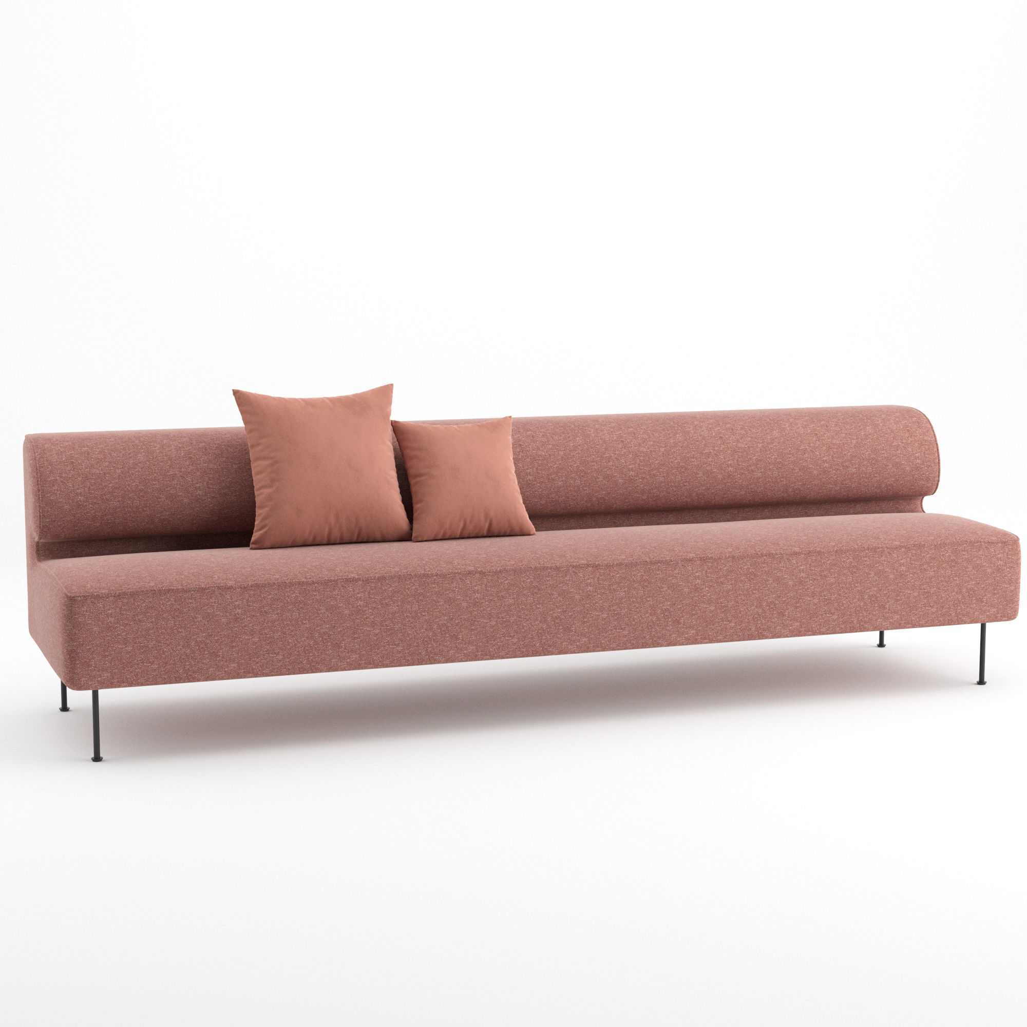 Eave Dining Sofa by MENU 3D model_2
