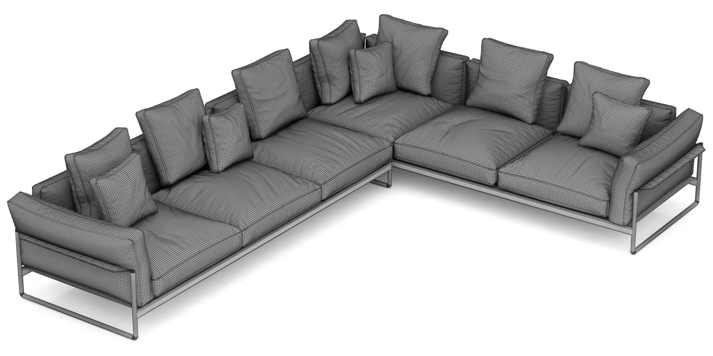 Flexform Zeno Light 3D model_8