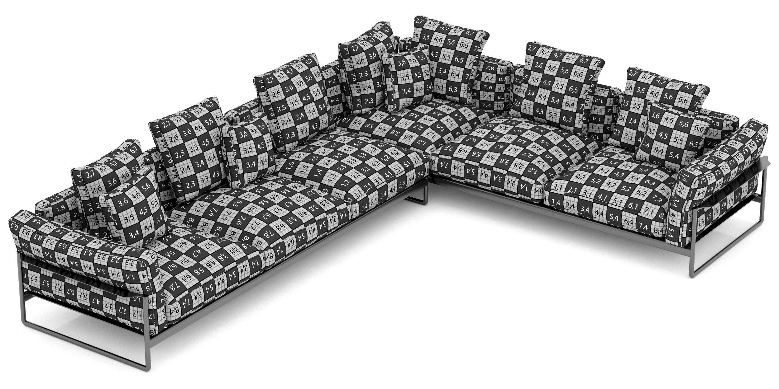 Flexform Zeno Light 3D model_7