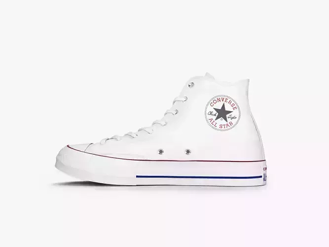 converse all stars high white