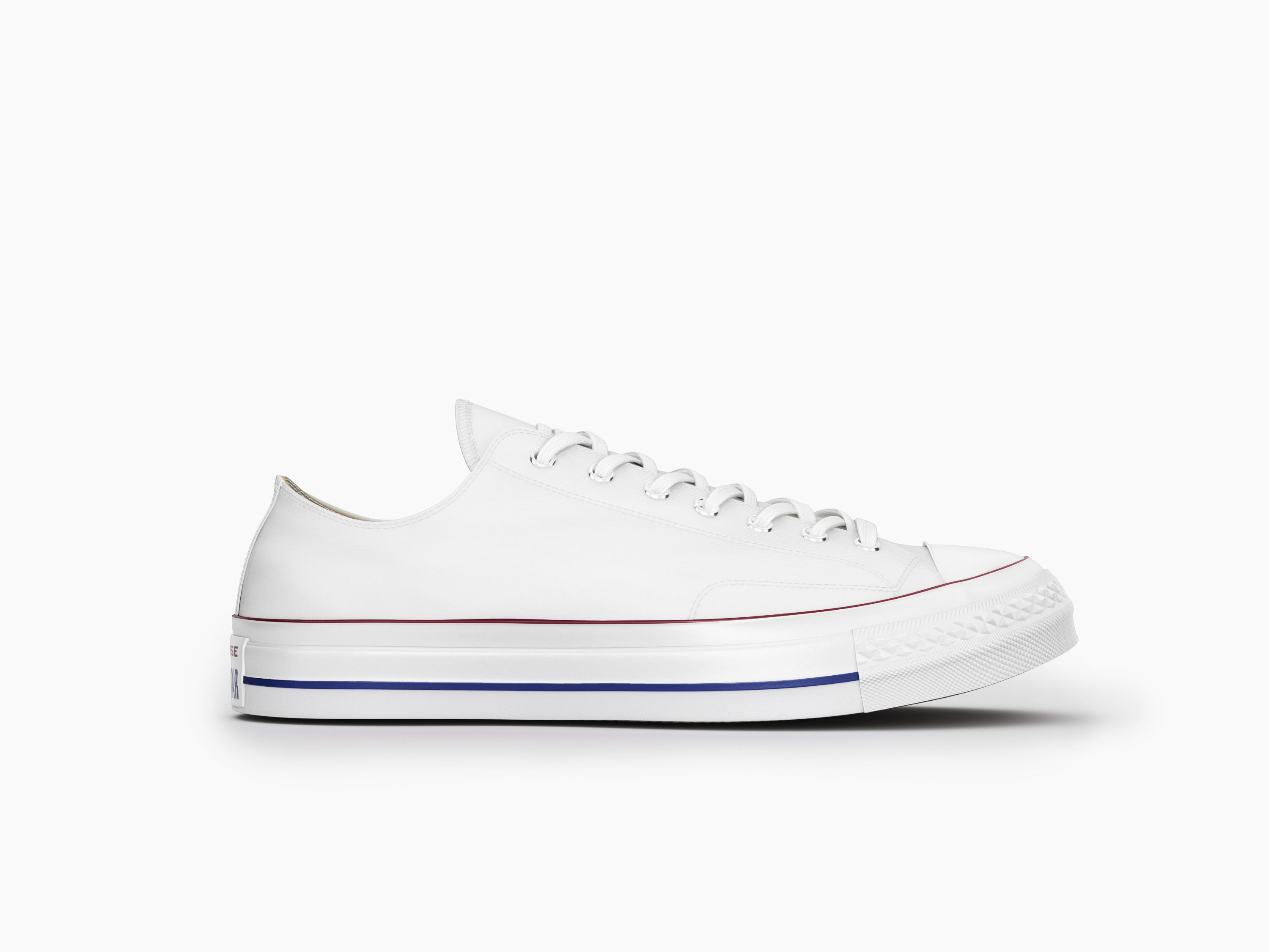 converse all stars low white 3D model_1