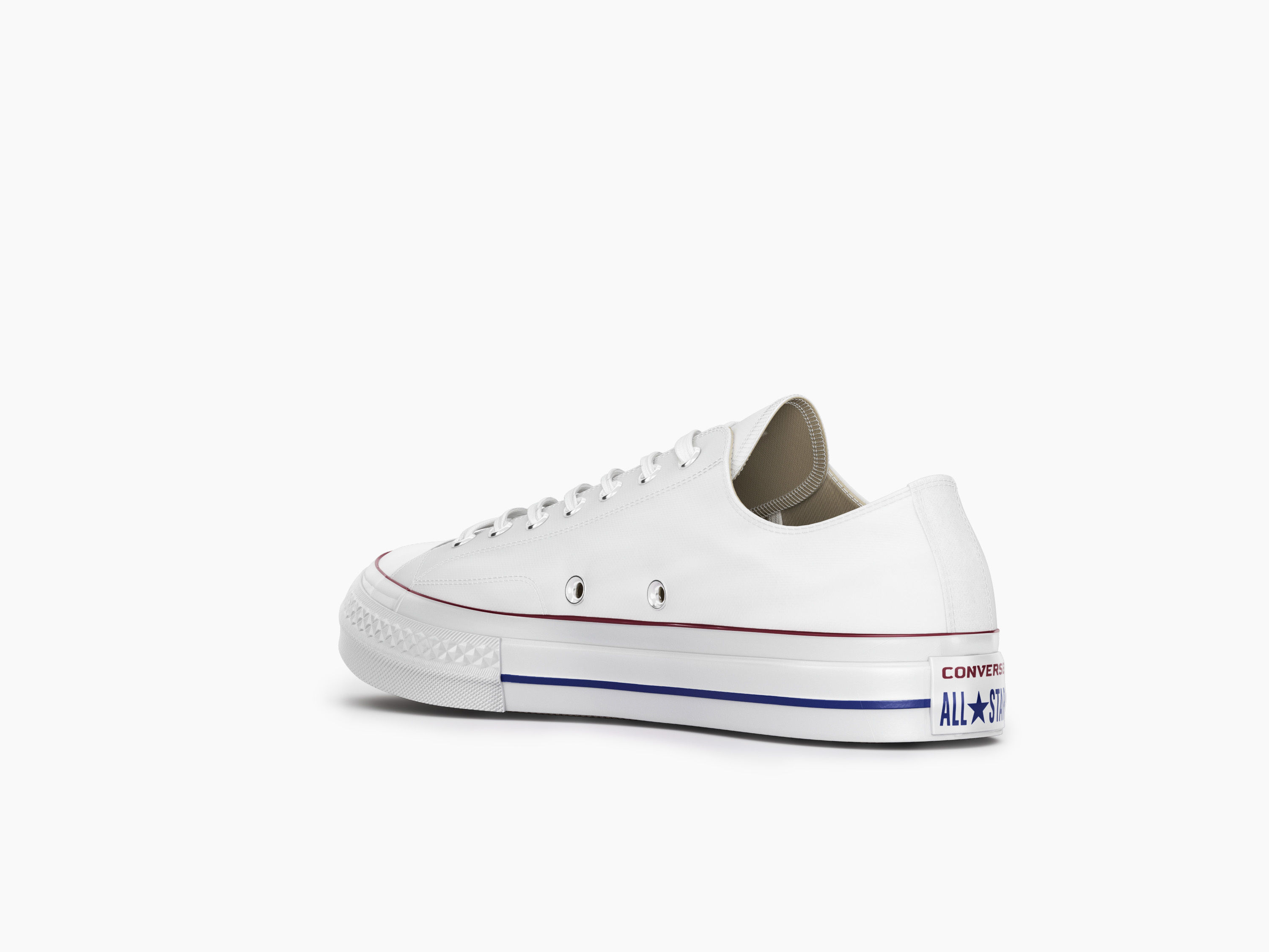 converse all stars low white 3D model_3