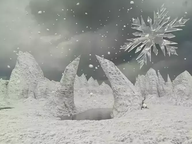 ice pole  3D model