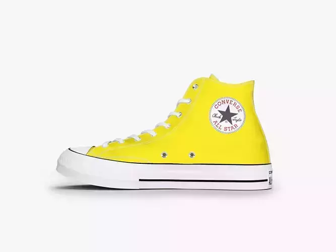 converse all stars high yellow