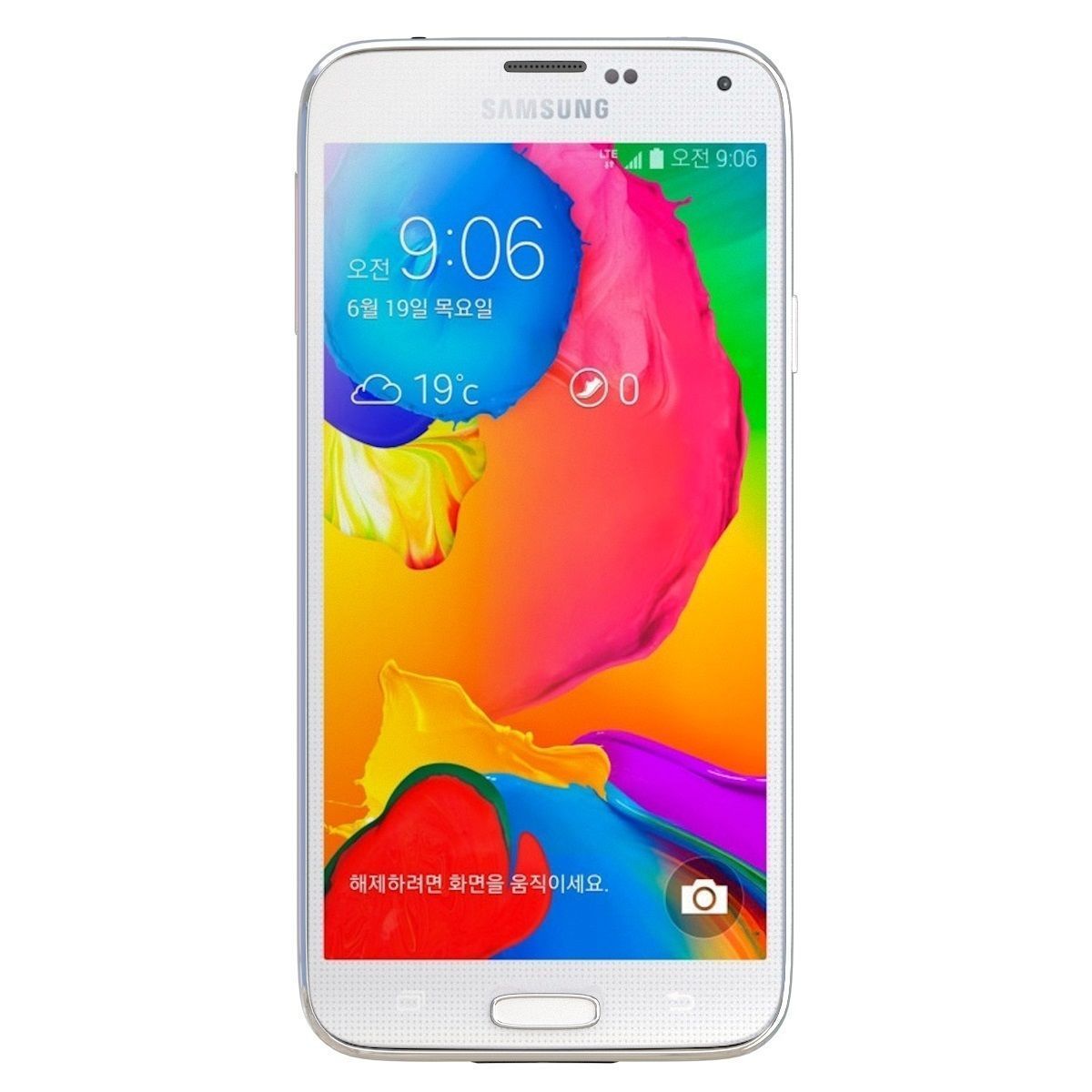 Samsung Galaxy S5 LTE-A Shimmering White 3D model_3