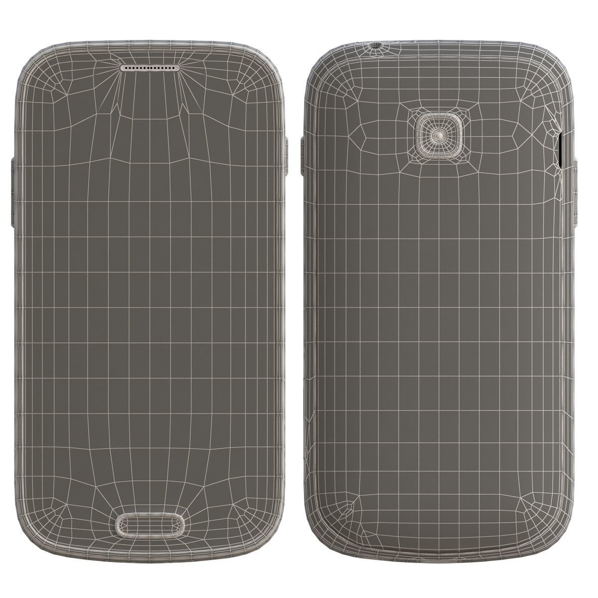 Samsung Galaxy S Duos 2 S7582 Black 3D model_7