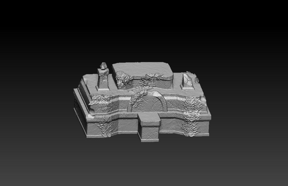 Princess Zelda on the beach 3D print model_29