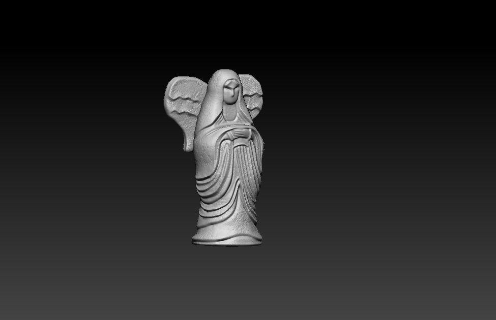 Princess Zelda on the beach 3D print model_28