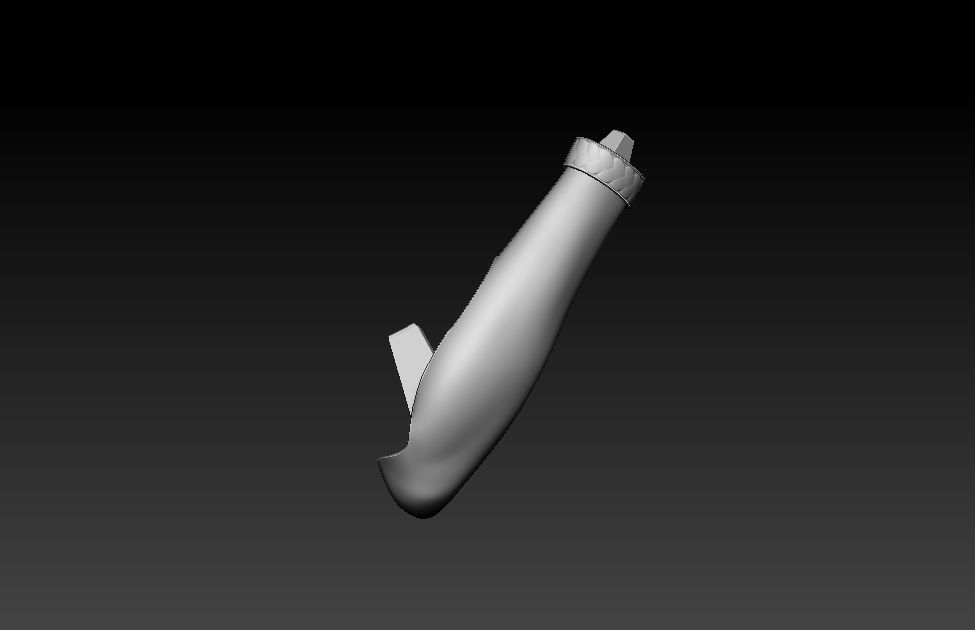 Princess Zelda on the beach 3D print model_25