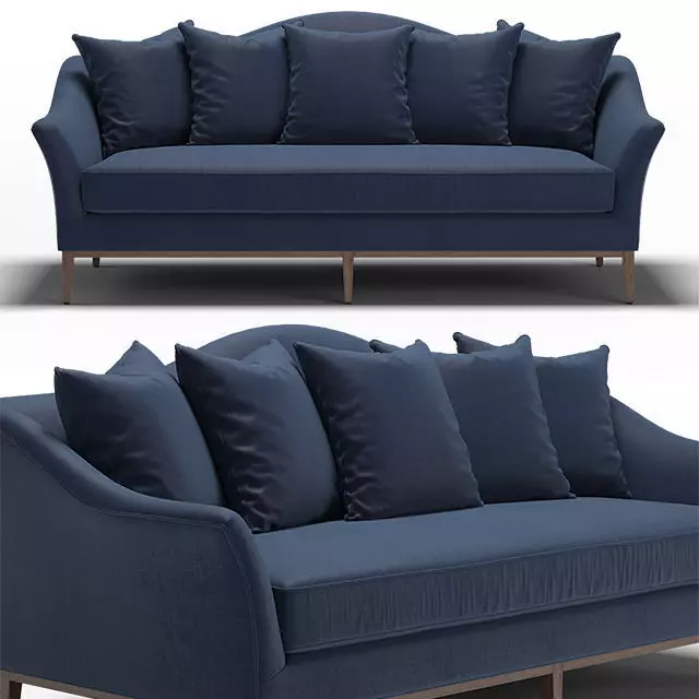 ONE KINGS LANE Eloise Camelback Sofa 3D model