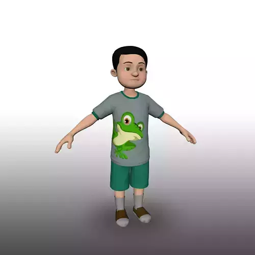 Game Ready Kidboy cartoon boy