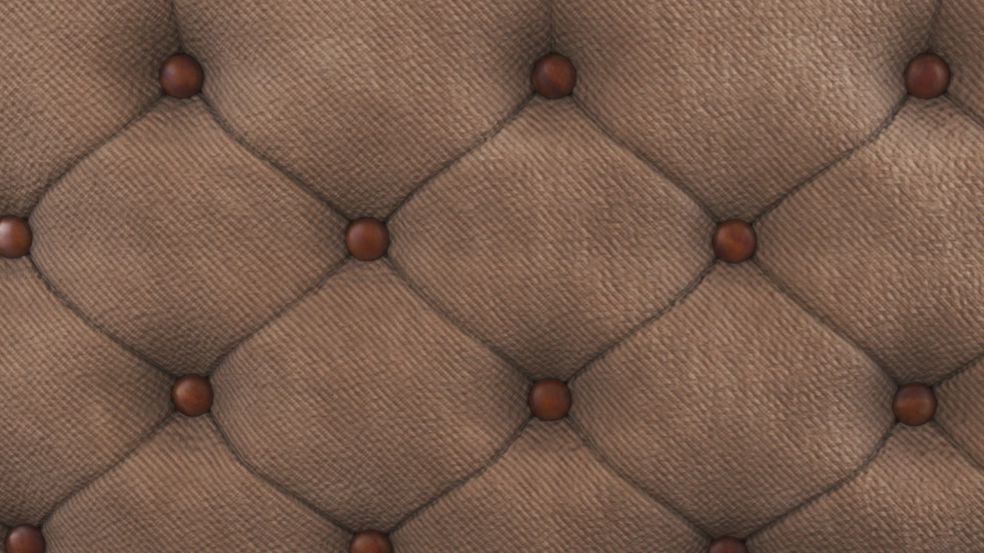 Prieto Tufted Camelback Upholstered Platform Bed  Low-poly 3D model_4