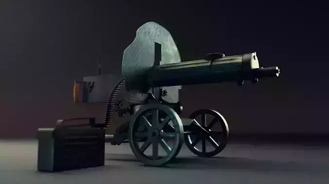 maxim gun