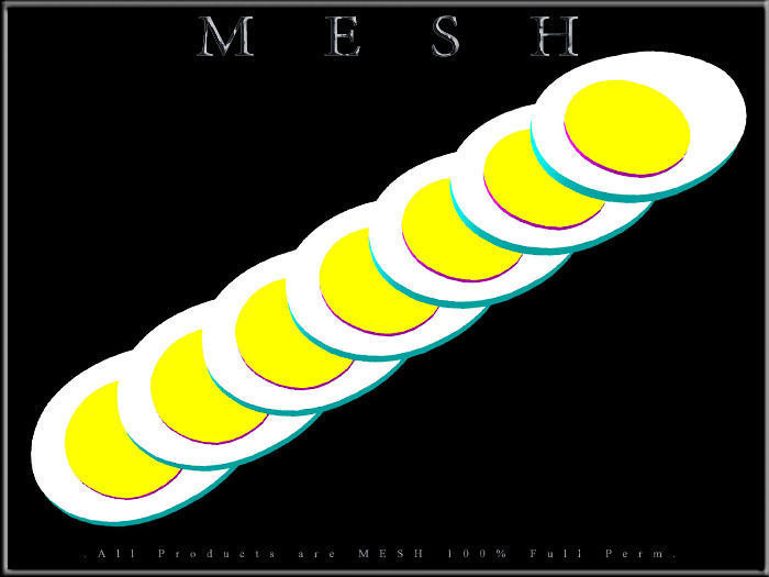 Slice of Egg - All in One Low-poly 3D model_3