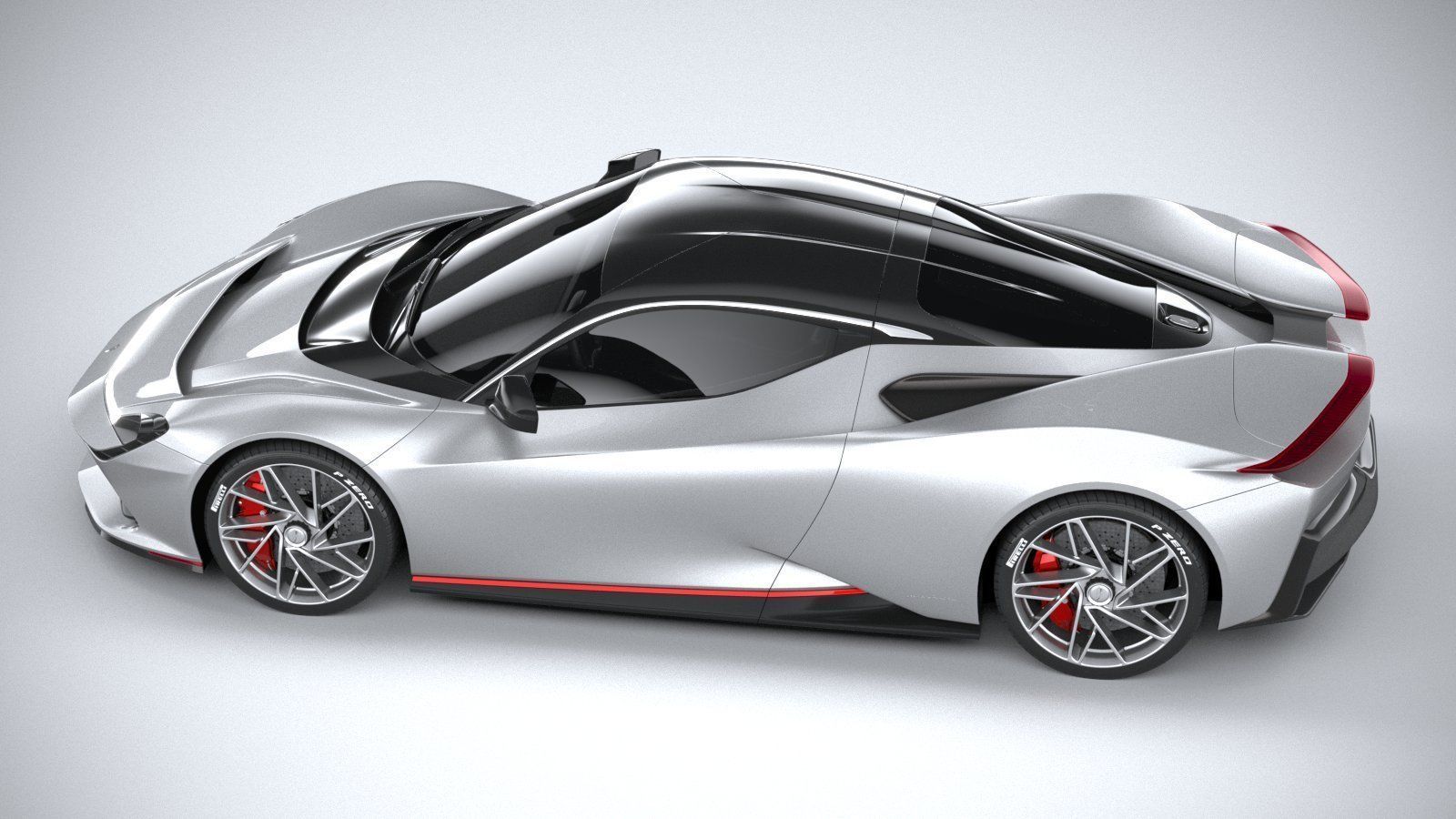 Pininfarina Battista 2020 3D model_9