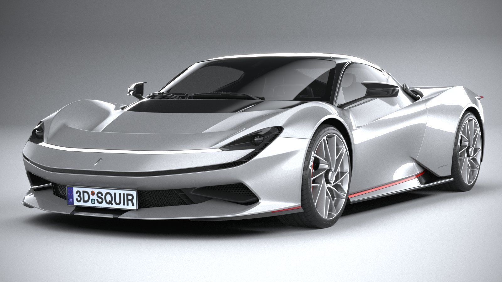 Pininfarina Battista 2020 3D model_2