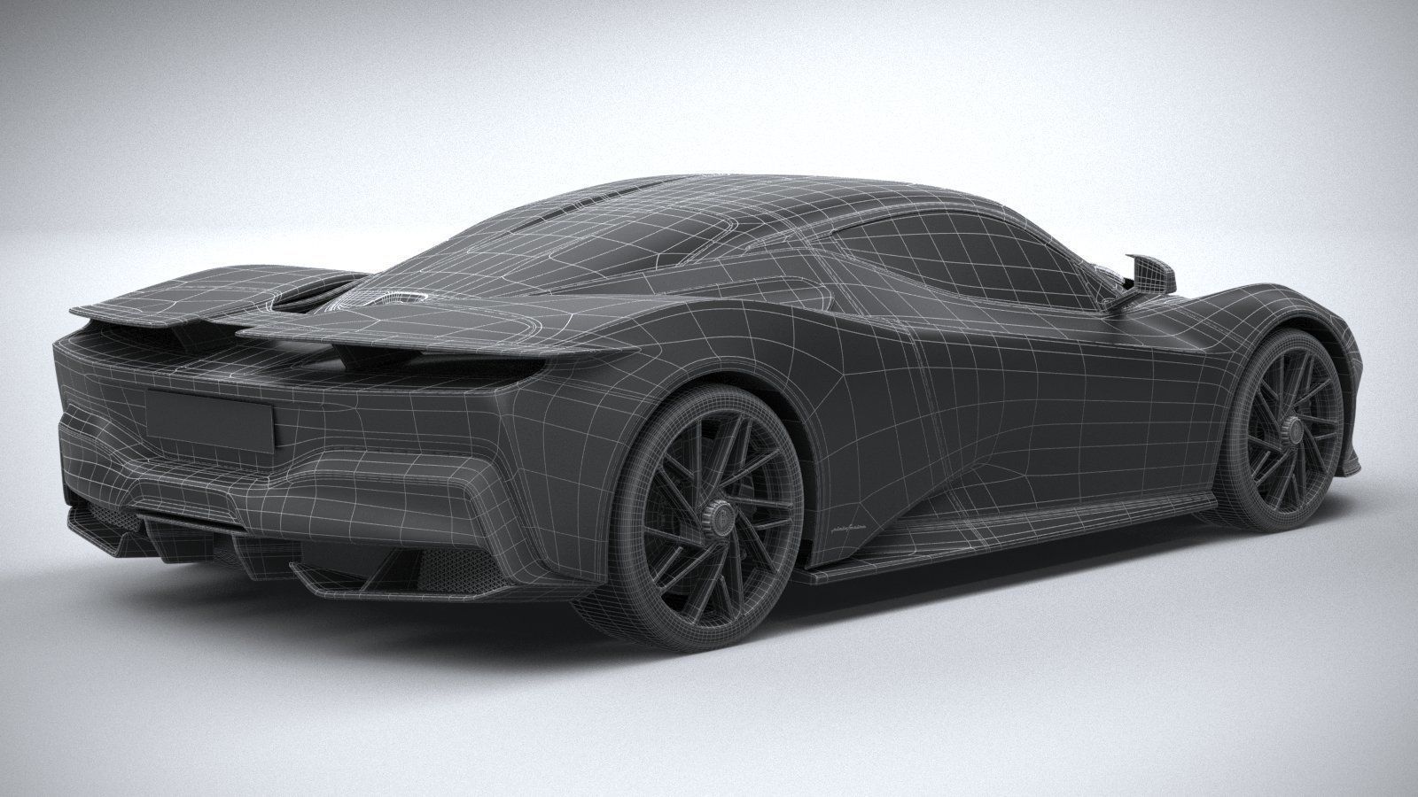 Pininfarina Battista 2020 3D model_29