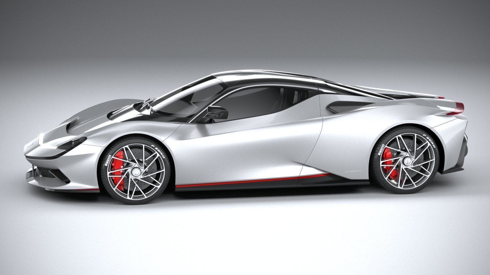 Pininfarina Battista 2020 3D model_8