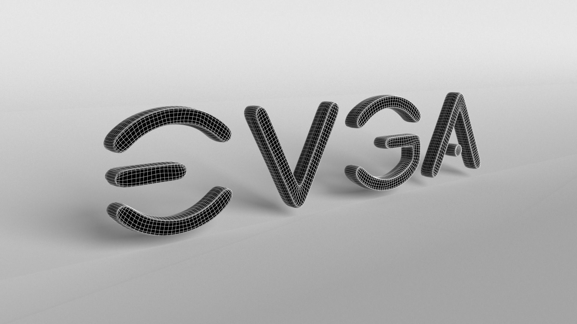 EVGA Logo v1 001 Free low-poly 3D model_8
