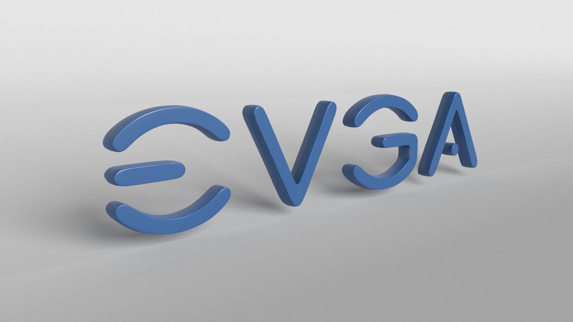 EVGA Logo v1 001 Free low-poly 3D model_4