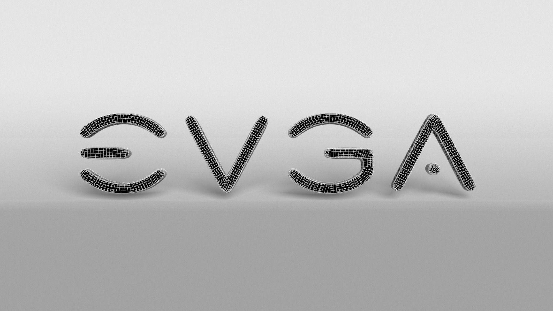 EVGA Logo v1 001 Free low-poly 3D model_6
