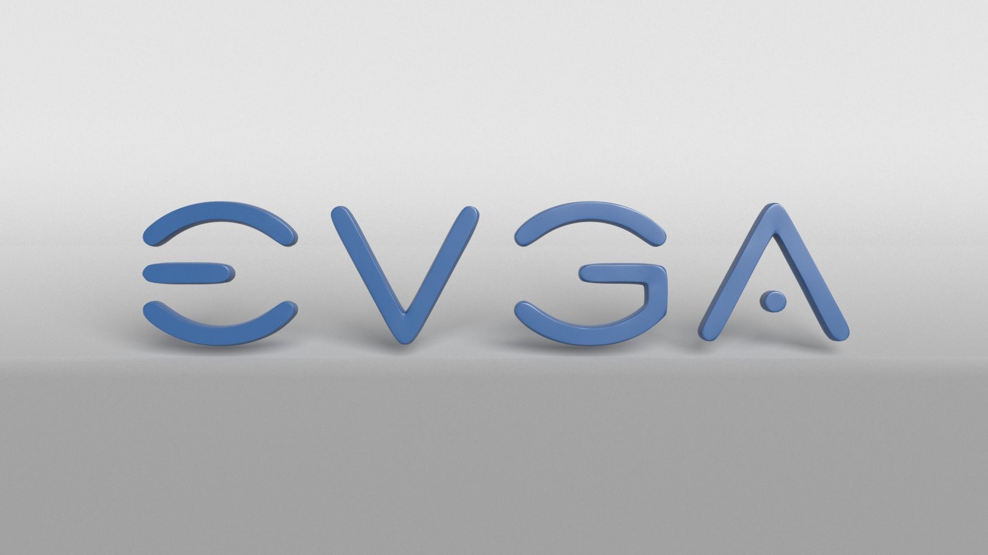 EVGA Logo v1 001 Free low-poly 3D model_2