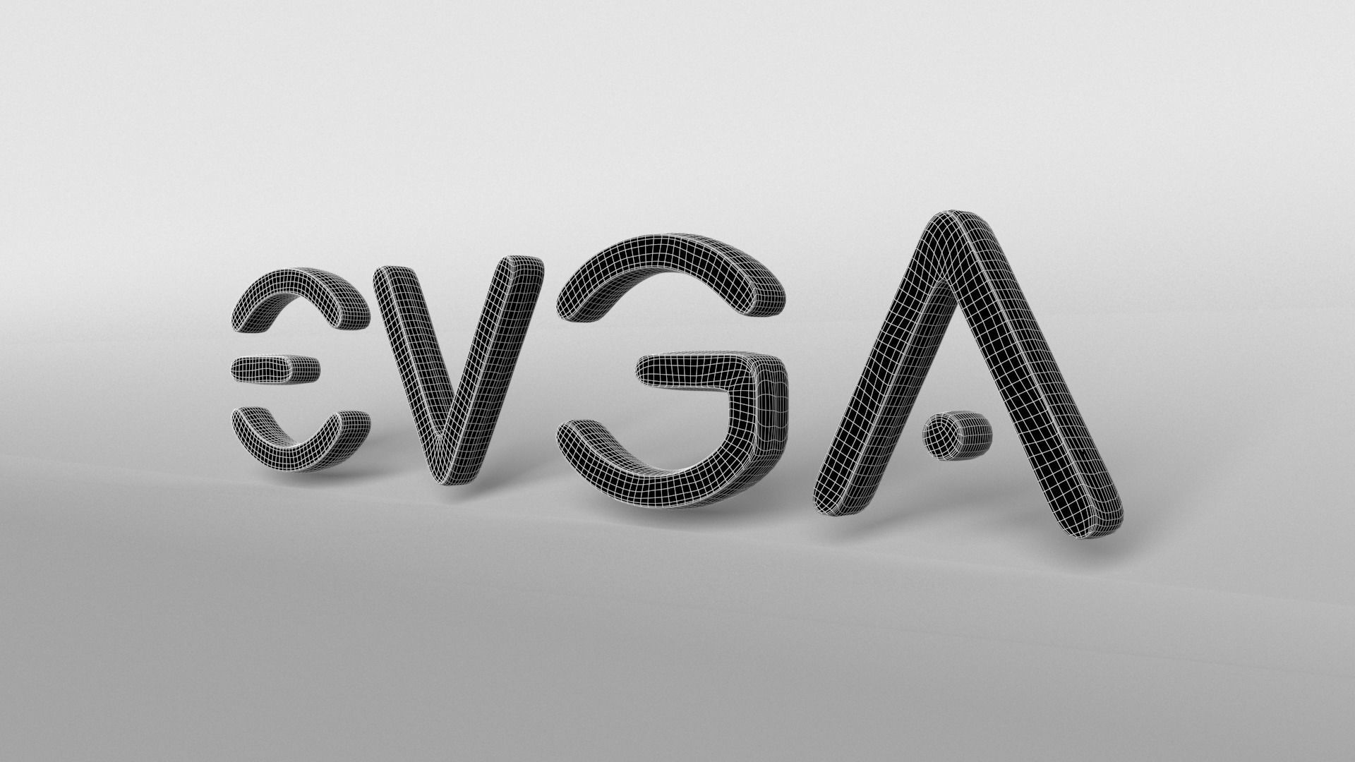 EVGA Logo v1 001 Free low-poly 3D model_7