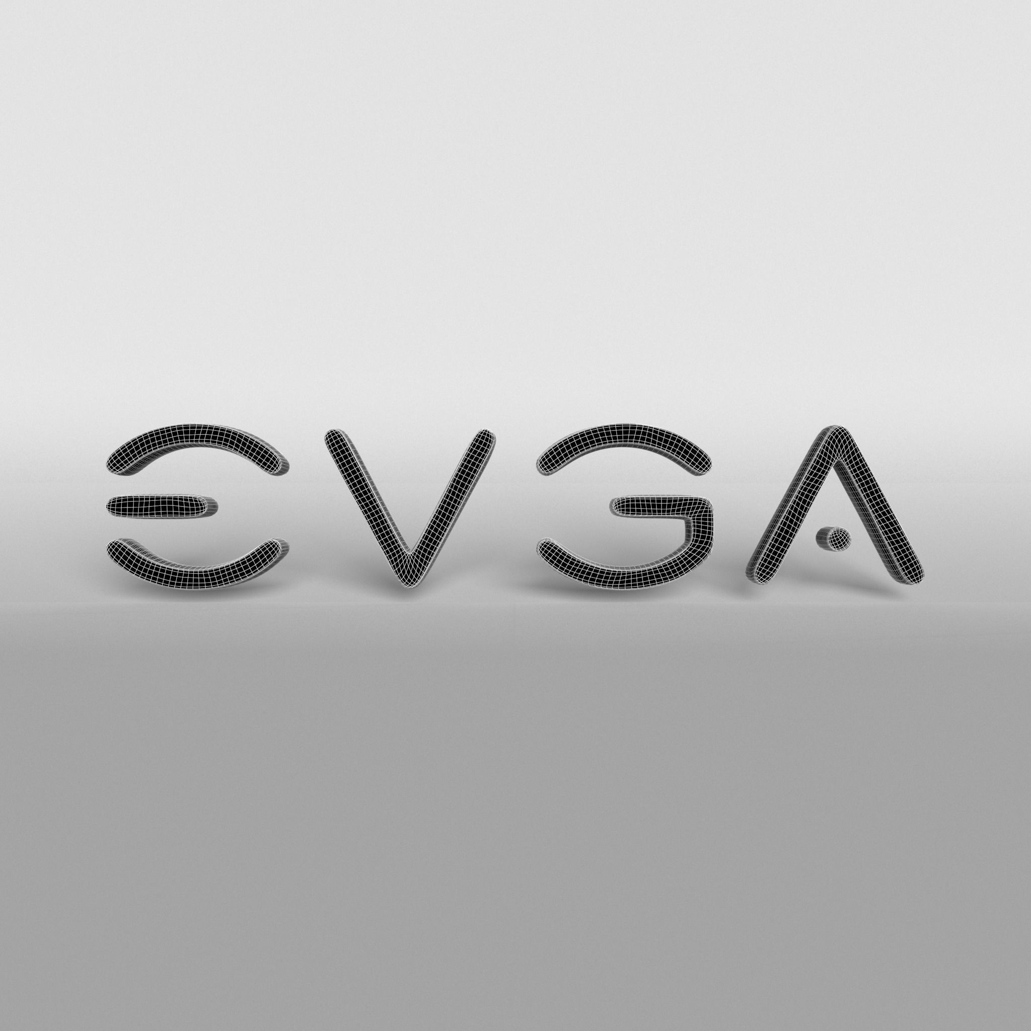EVGA Logo v1 001 Free low-poly 3D model_5