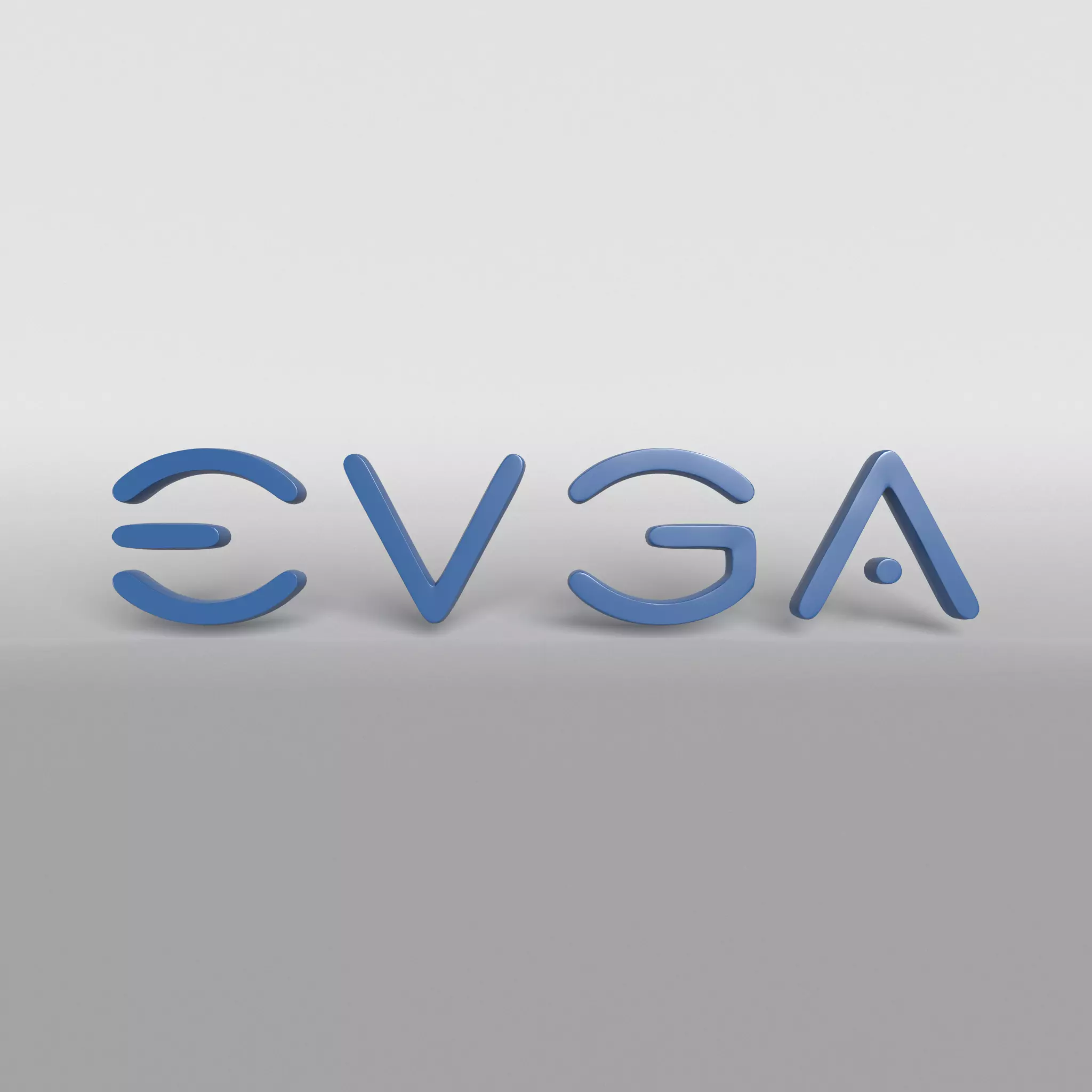 EVGA Logo v1 001 Free low-poly 3D model_0
