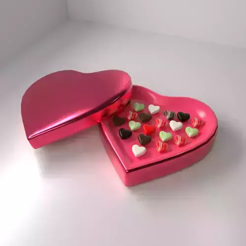 Pink Chocolate Box 