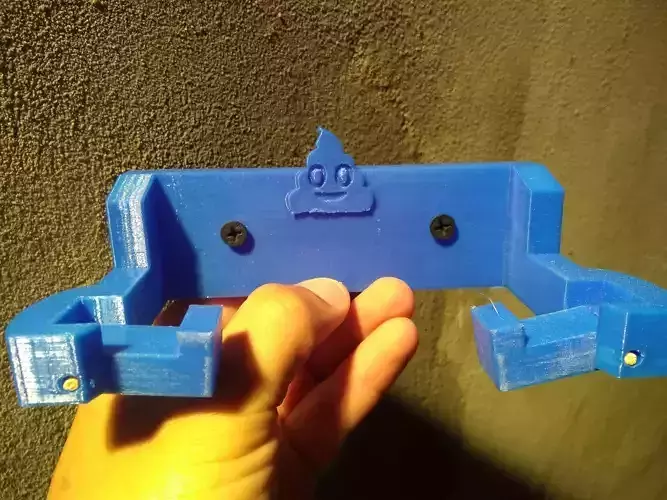 toilet paper holder 3D print model