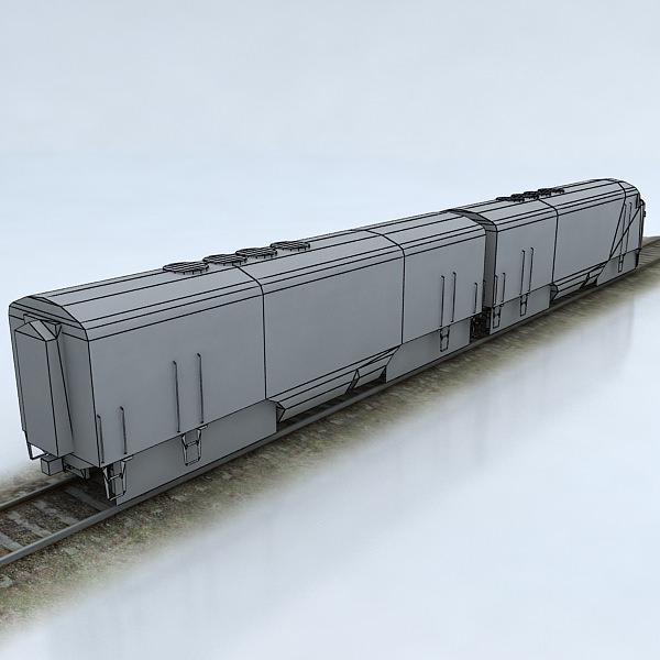 EMD F9 Low-poly 3D model_6