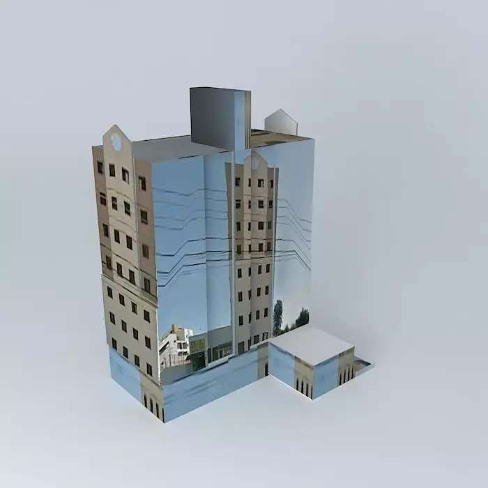 Building of itajai Free 3D model