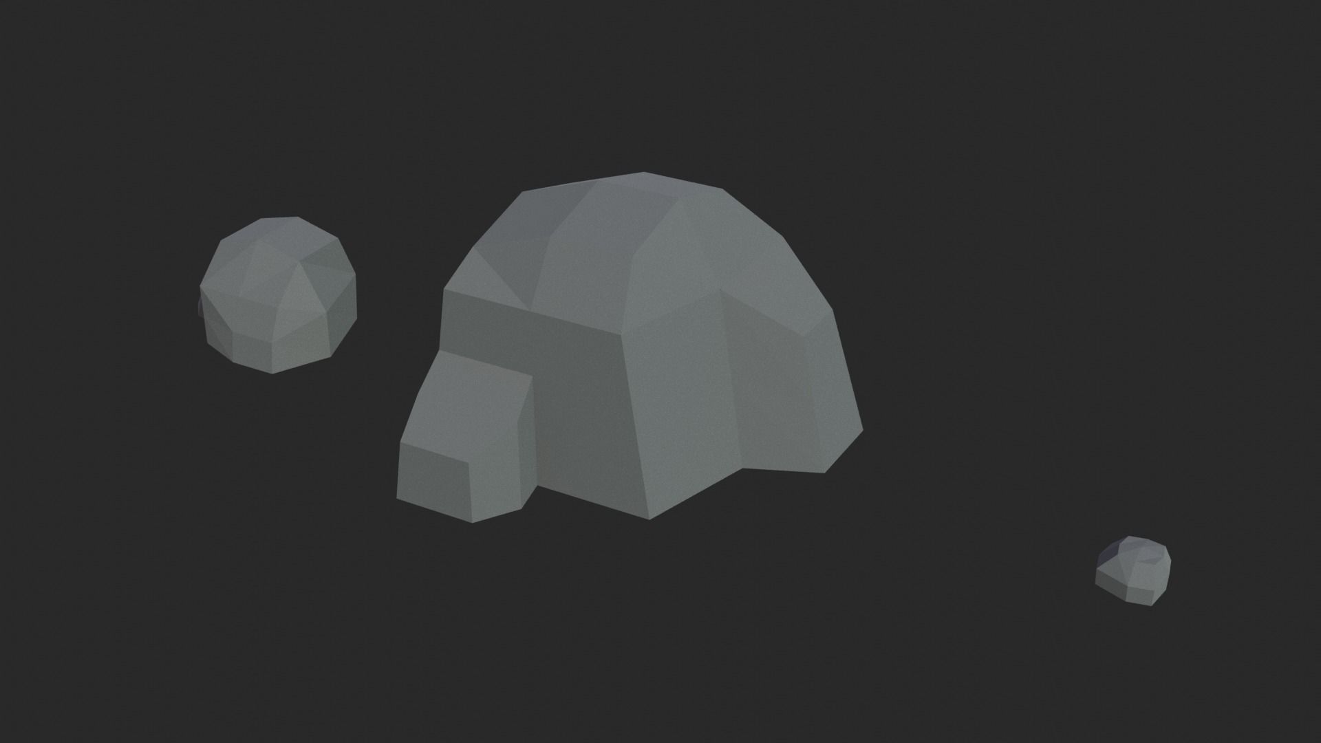 Cartoon Wild West Collection Low-poly 3D model_18