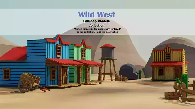 Cartoon Wild West Collection