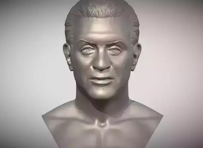 Sylvester Stallone Rocky Balboa bust 3D printing ready  3D print model