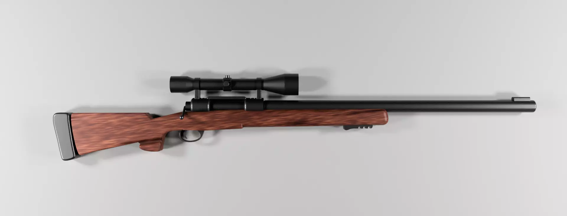 M24 Sniper Rifle 3D model_0