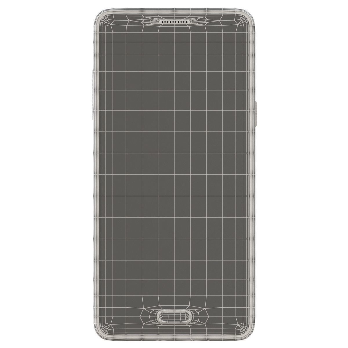 Samsung Galaxy On7 White 3D model_16