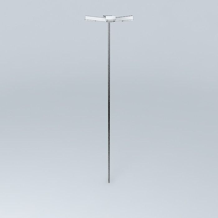 Lighting pole quintino Free 3D model_4