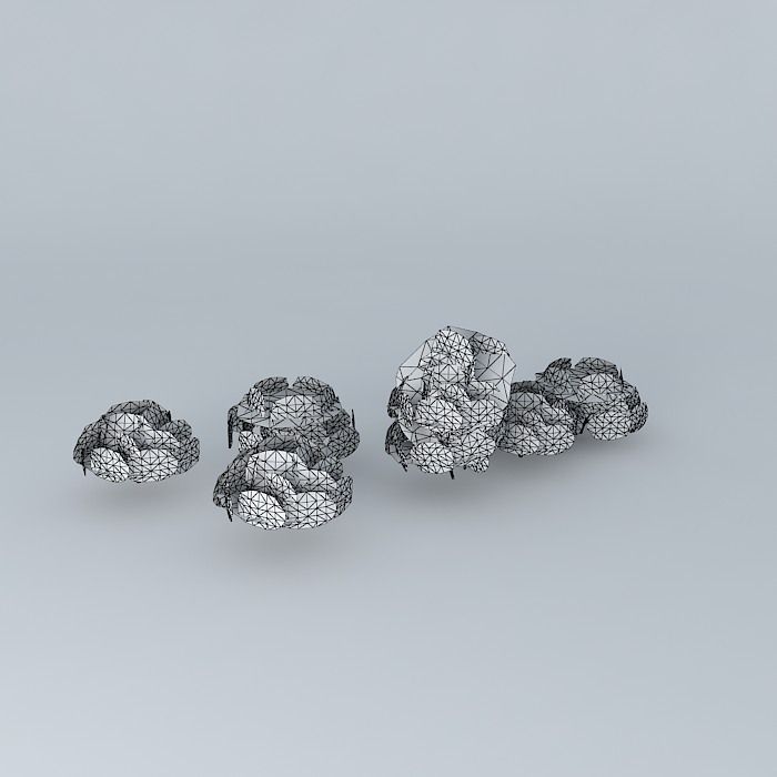 Trees street Andes Free 3D model_3